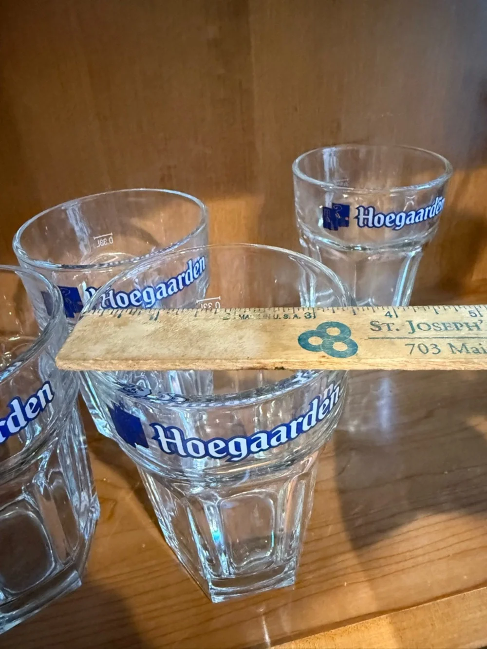 Hoegaarden Beer Glasses 0,33 L - Set of 4